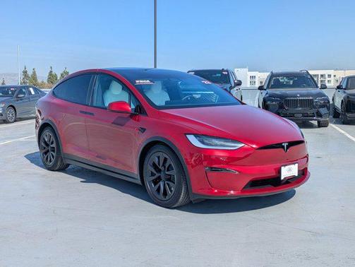 Ultra Red 2023 Tesla Model X Standard Range