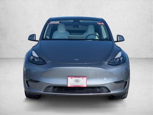 Silver/Gray 2024 Tesla Model Y Long Range Dual Motor All-Wheel Drive
