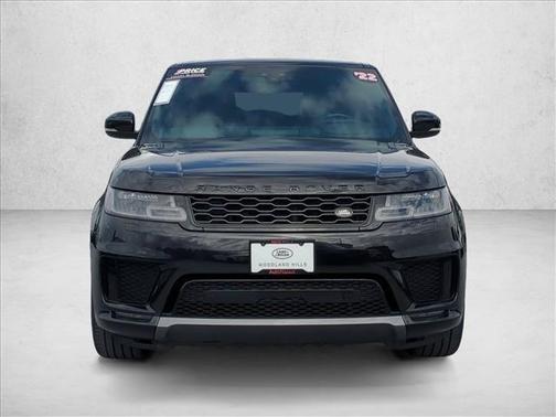 Santorini Black Metallic 2022 Land Rover Range Rover Sport HSE Silver Edition