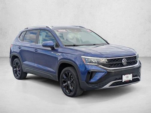 Cornflower Blue 2023 Volkswagen Taos 1.5T SE