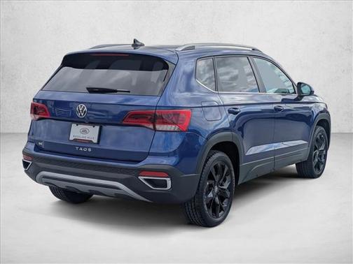 Cornflower Blue 2023 Volkswagen Taos 1.5T SE