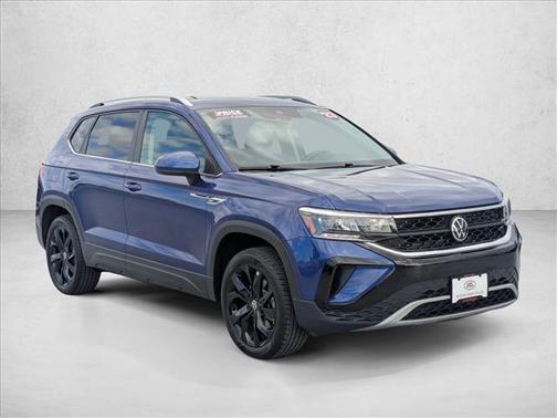 Cornflower Blue 2023 Volkswagen Taos 1.5T SE