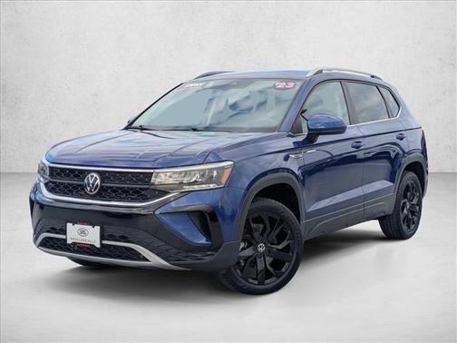 Cornflower Blue 2023 Volkswagen Taos 1.5T SE