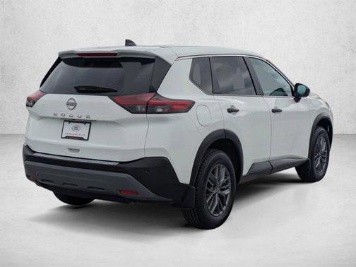 Glacier White 2023 Nissan Rogue S
