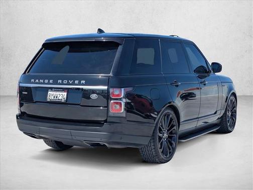 Santorini Black Metallic 2018 Land Rover Range Rover 3.0L Supercharged HSE