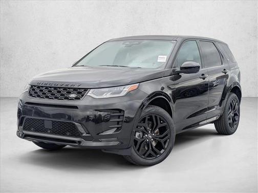 Santorini Black Metallic 2026 Land Rover Discovery Sport Landmark