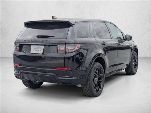 Santorini Black Metallic 2026 Land Rover Discovery Sport Landmark