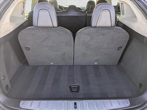 Deep Blue Metallic 2018 Tesla Model X 75D