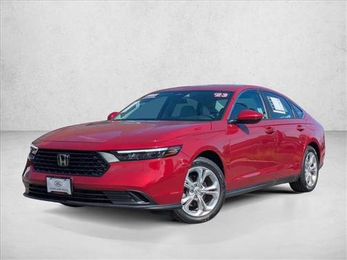 Radiant Red Metallic 2023 Honda Accord LX 1.5T