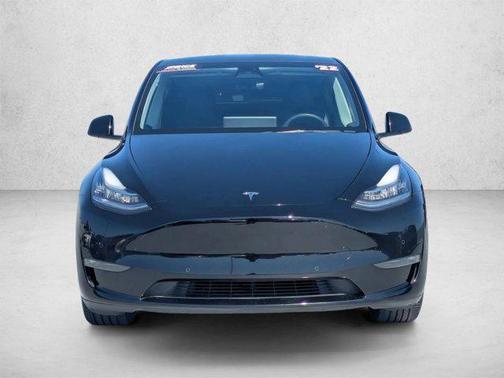 Solid Black 2022 Tesla Model Y Long Range Dual Motor All-Wheel Drive