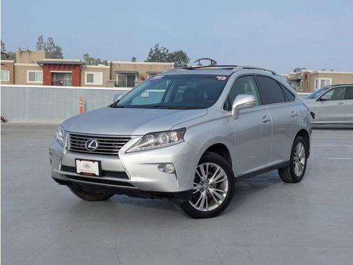 Silver Lining Metallic 2013 Lexus RX 350 Base