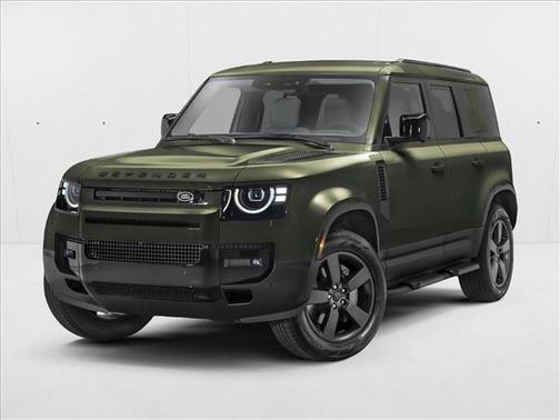 Woolstone Green Metallic 2026 Land Rover Defender P400 X-Dynamic SE