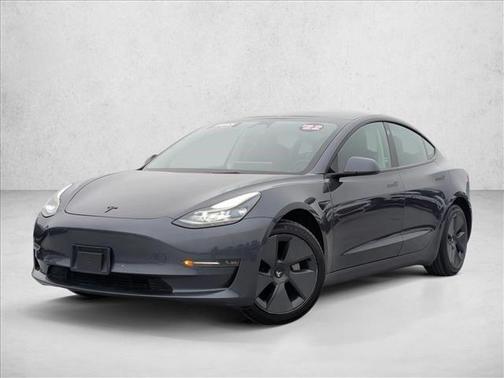 Midnight Silver Metallic 2022 Tesla Model 3 Long Range