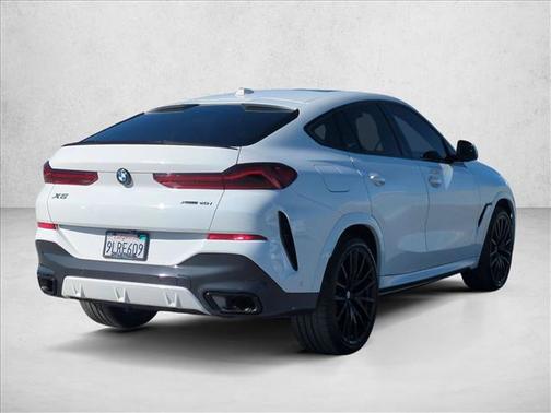 Alpine White 2024 BMW X6 xDrive40i