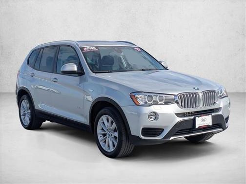 Glacier Silver Metallic 2017 BMW X3 xDrive28i