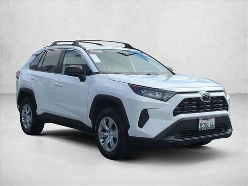 Super White 2020 Toyota RAV4 LE