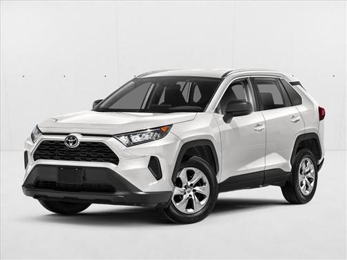 Super White 2020 Toyota RAV4 LE