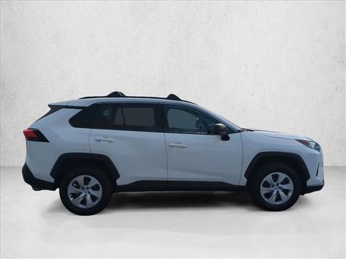 Super White 2020 Toyota RAV4 LE