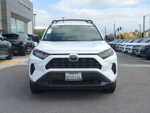 Super White 2020 Toyota RAV4 LE