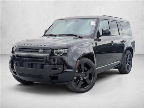 Santorini Black Metallic 2026 Land Rover Defender P400 X-Dynamic SE