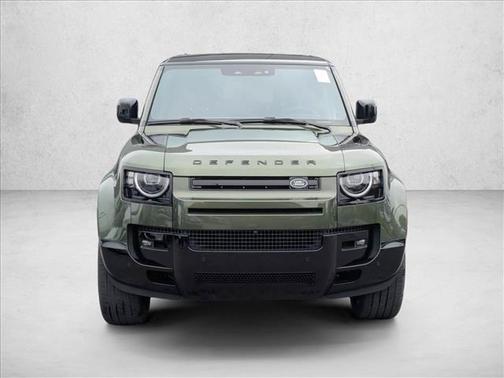 Woolstone Green Metallic 2026 Land Rover Defender P400 X-Dynamic SE