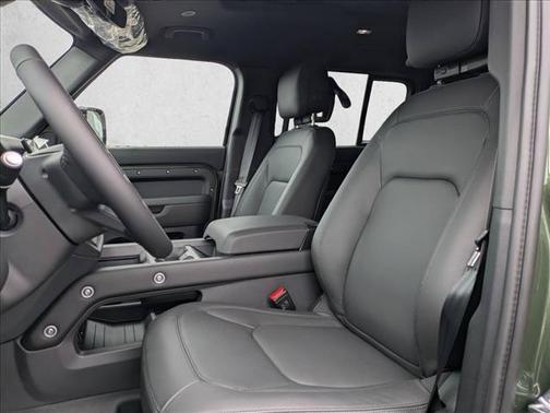 Woolstone Green Metallic 2026 Land Rover Defender P400 X-Dynamic SE