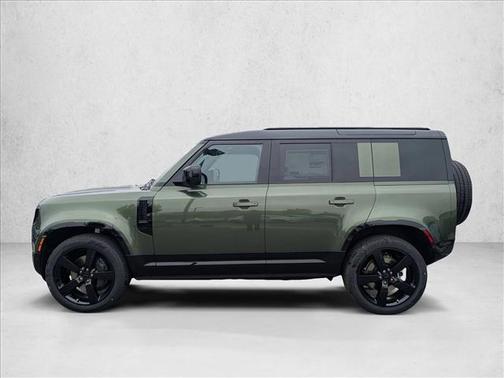Woolstone Green Metallic 2026 Land Rover Defender P400 X-Dynamic SE