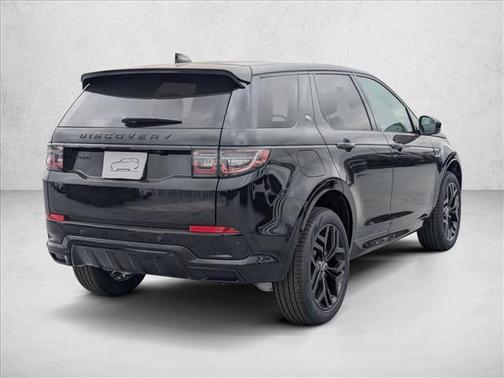 Santorini Black Metallic 2026 Land Rover Discovery Sport Landmark