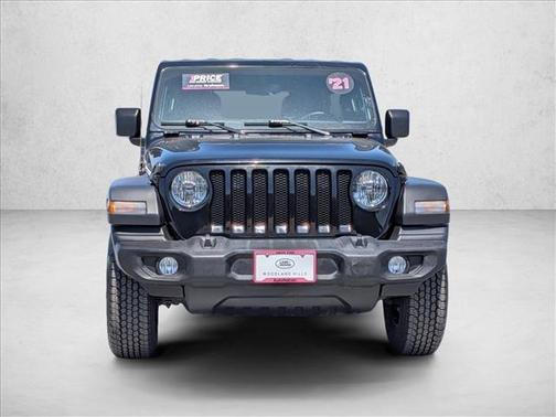 Black Clearcoat 2021 Jeep Wrangler Unlimited Sport