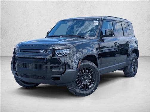 Santorini Black Metallic 2026 Land Rover Defender P300 S