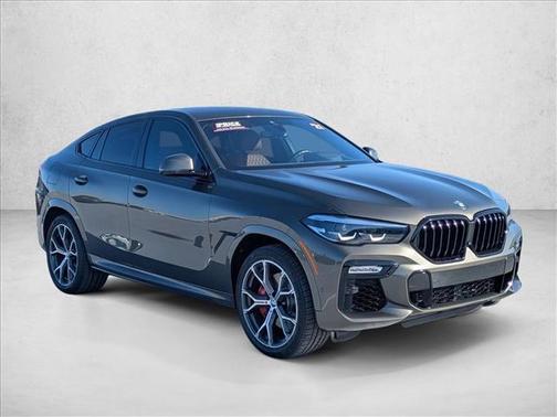 Manhattan Green Metallic 2021 BMW X6 sDrive40i