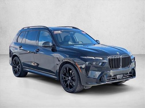 Black Sapphire Metallic 2024 BMW X7 xDrive40i
