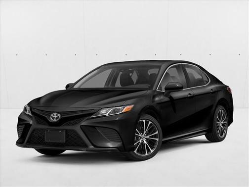 Midnight Black Metallic 2019 Toyota Camry SE