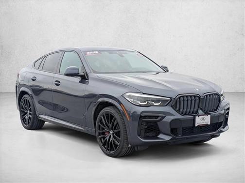 Arctic Gray Metallic 2022 BMW X6 xDrive40i