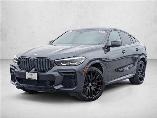 Arctic Gray Metallic 2022 BMW X6 xDrive40i
