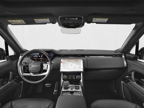 Santorini Black Metallic 2026 Land Rover Range Rover P400 SE 7 Seat