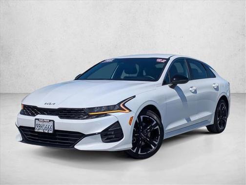 Glacial White Pearl 2022 Kia K5 GT-Line