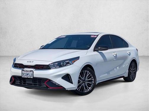 Snow White Pearl 2022 Kia Forte GT-Line