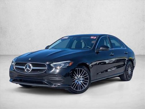 Black 2023 Mercedes-Benz C-Class Sedan