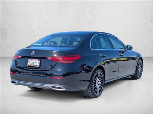 Black 2023 Mercedes-Benz C-Class Sedan