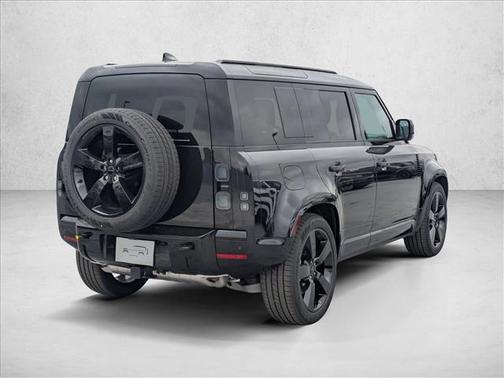 Santorini Black Metallic 2026 Land Rover Defender P400 X-Dynamic SE
