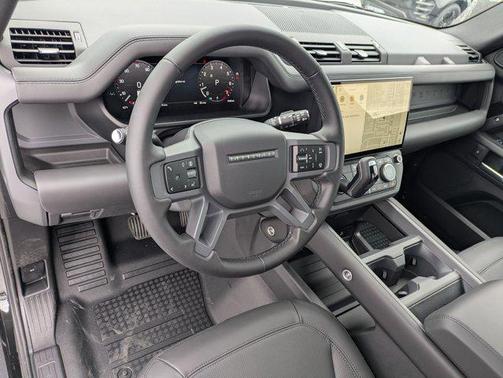 Santorini Black Metallic 2026 Land Rover Defender P400 X-Dynamic SE