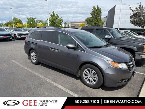 Gray 2016 Honda Odyssey EX-L