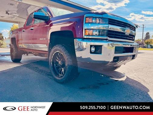 Red 2015 Chevrolet Silverado 2500 LTZ