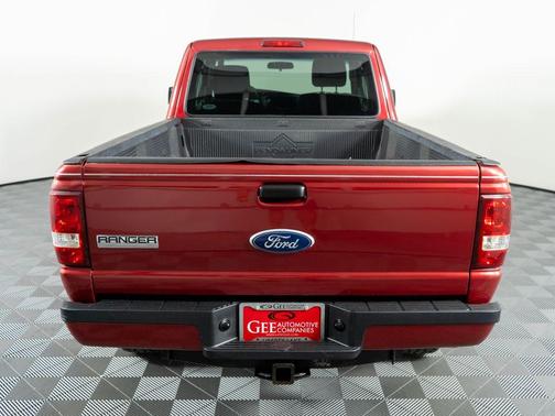 Red 2010 Ford Ranger XLT