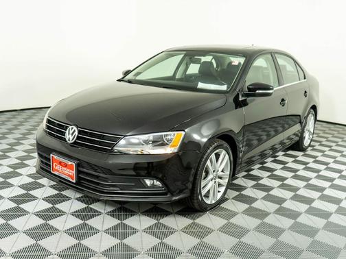 Black 2015 Volkswagen Jetta 2.0L TDI SEL