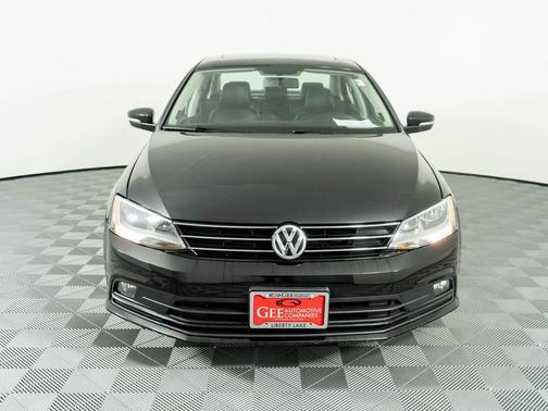 Black 2015 Volkswagen Jetta 2.0L TDI SEL
