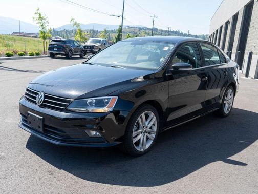 Black 2015 Volkswagen Jetta 2.0L TDI SEL