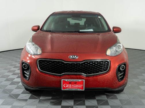 Hyper Red 2017 Kia Sportage LX