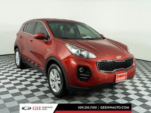 Hyper Red 2017 Kia Sportage LX